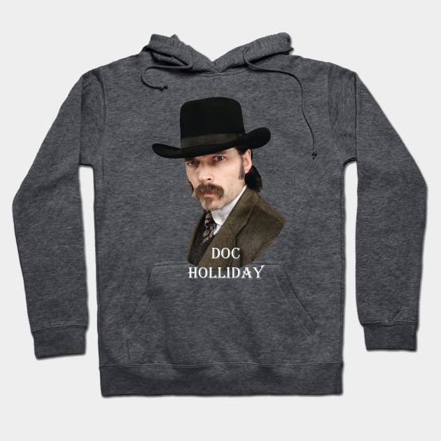 Doc Holliday Hoodie by pasnthroo